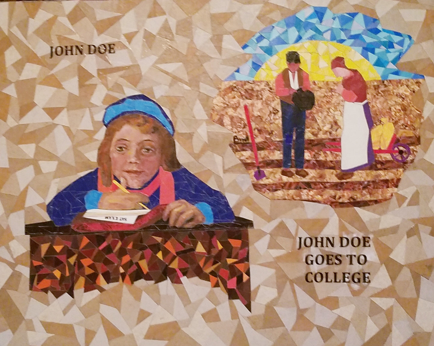 John Doe goes to College