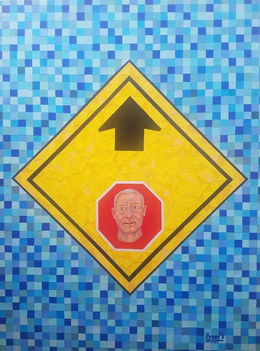 Stop Sign a Head